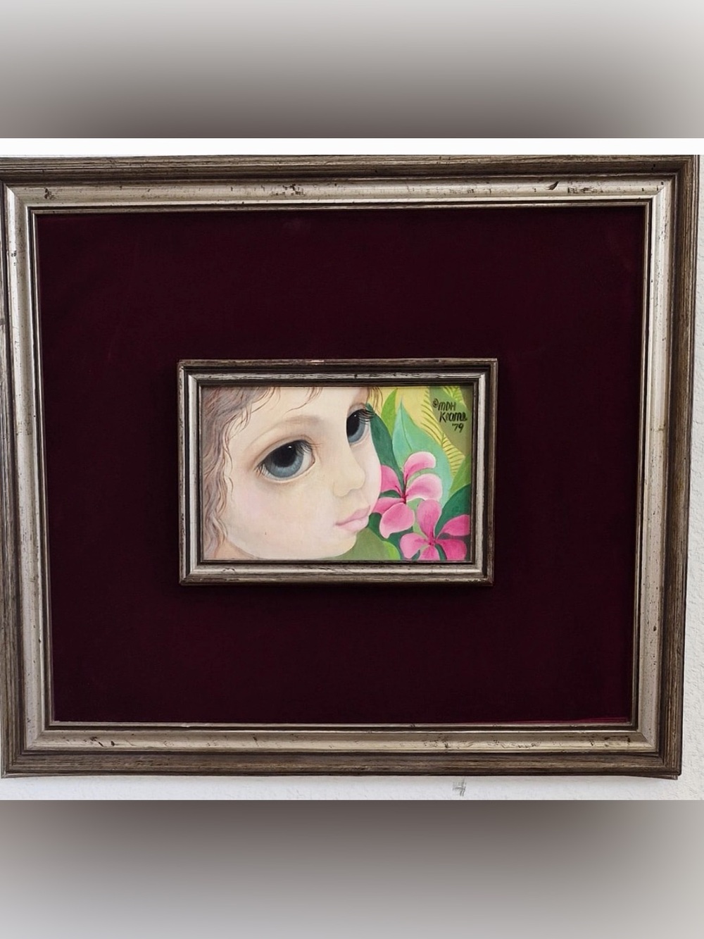 Margaret Keane “baby face” original painting - Picture 2 of 3